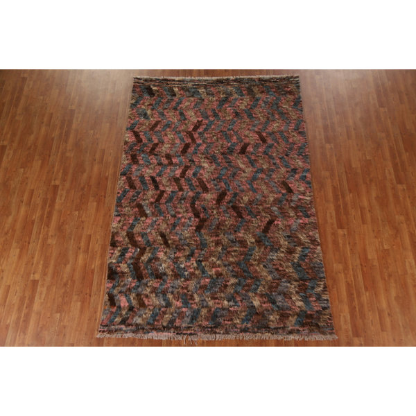 Rug Source Outlet OneofaKind HandKnotted New Age 6'6'' X 9'6'' Wool